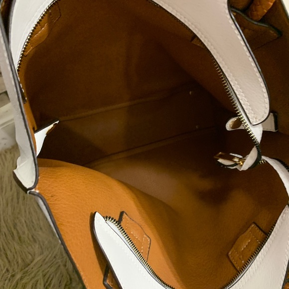 ⛔️SOLD⛔️Emperia genuine soft leather 3 pieces top zip tote - Picture 15 of 16